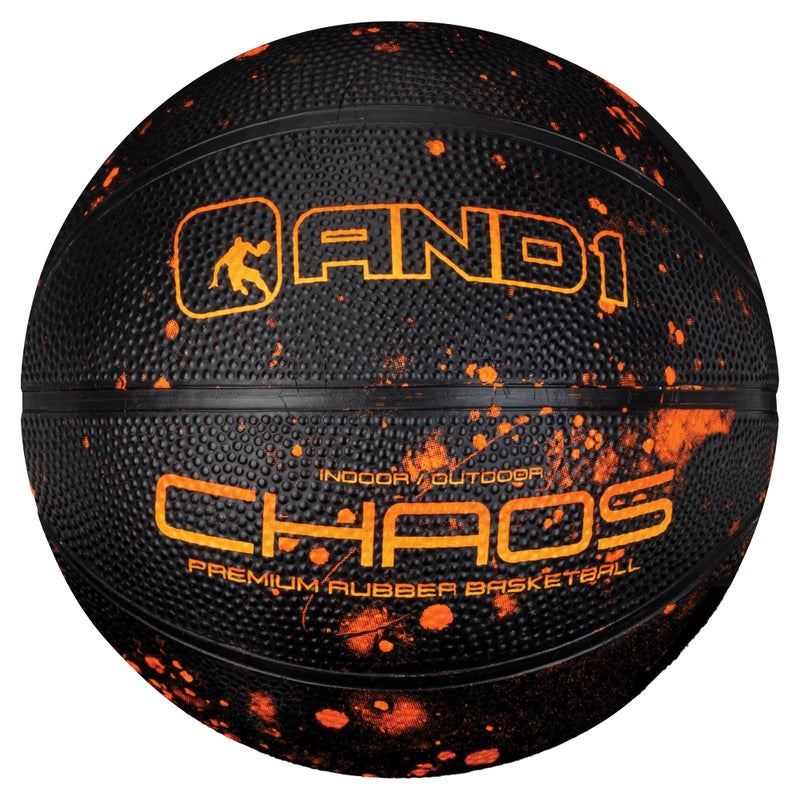 AND1 Mini Basketball 3 Pack Set for Kids (Deflated w/Pump Included): - Size 3 7-Inch Premium Youth Size Basketballs, Easy to Grip, Made for Indoors and Outdoors - Image 2